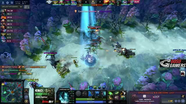 MVP.R and GeekFam trade 1 for 1!