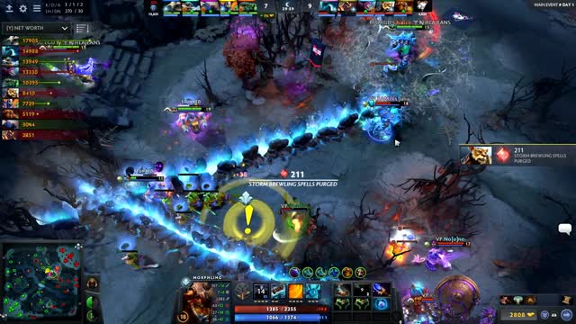 PSG.LGD.Maybe gets a double kill!