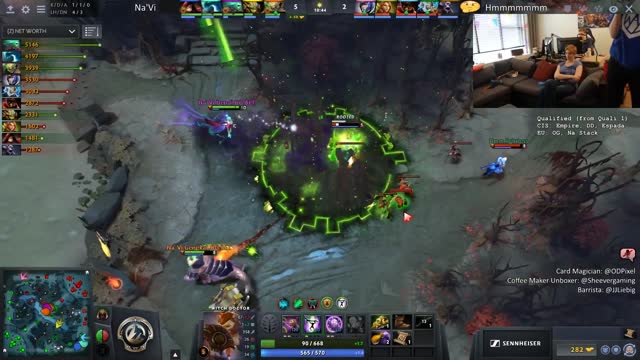 Na`Vi.Dendi kills excess!