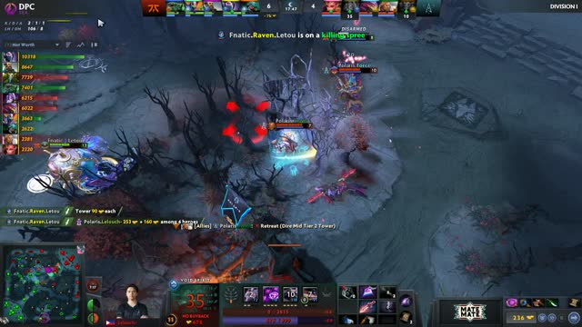 Fnatic.Raven gets a triple kill!