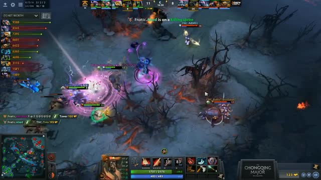 Fnatic.Abed gets a triple kill!