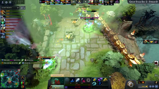 LGD.fy's two kills lead to a team wipe!