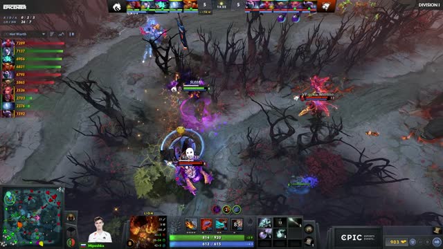 TSpirit.Yatoro kills VP.Xakoda!