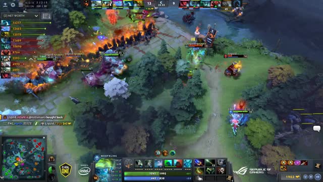 TNC.Gabbi's double kill leads to a team wipe!