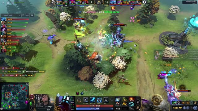 Arteezy kills VG.Dy!