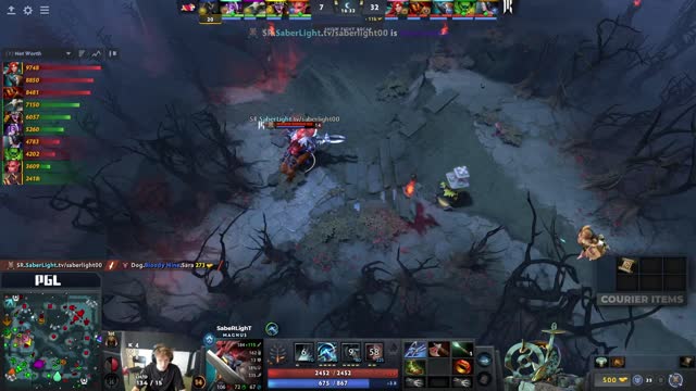 Arteezy gets a double kill!