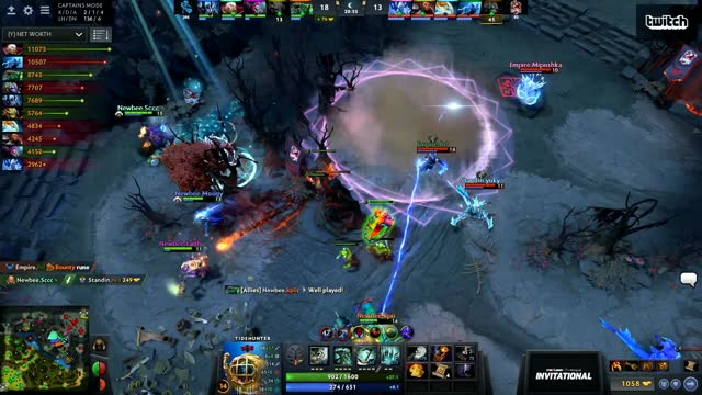 Newbee.Sccc gets a double kill!