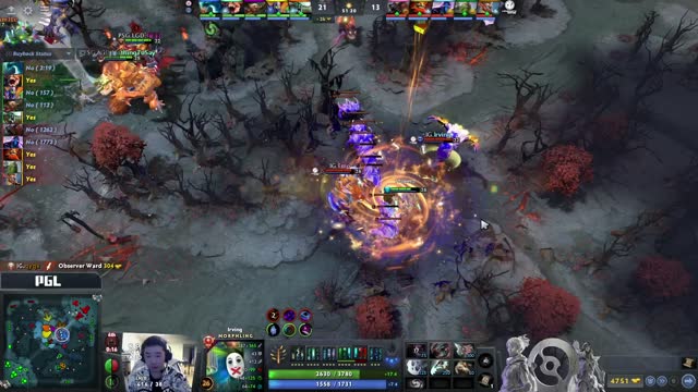 PSG.LGD and IG each lose 1!