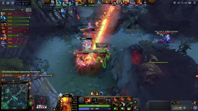 PSG.LGD gets 2 kills!