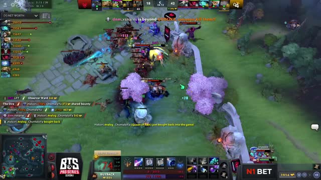 dnm's triple kill leads to a team wipe!