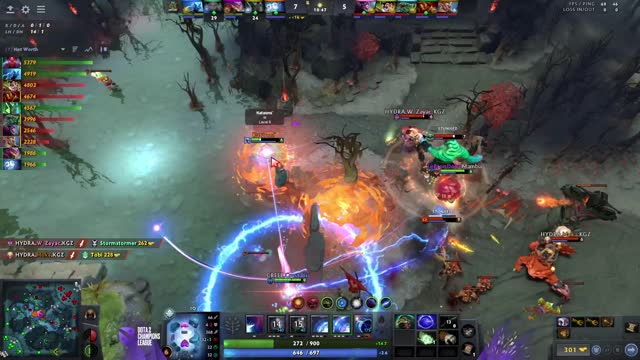 Muka gets a double kill!