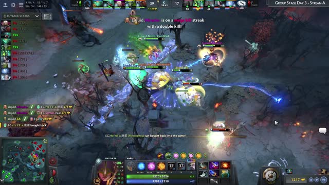 Liquid.Miracle-'s triple kill leads to a team wipe!