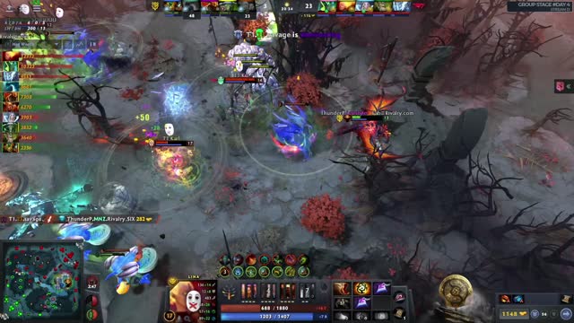 T1.23savage gets a double kill!