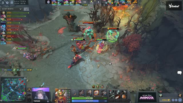 Topson's two kills lead to a team wipe!