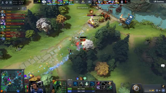 Topson gets a double kill!