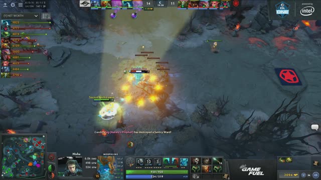 Secret.Nisha kills TSpirit.fng!