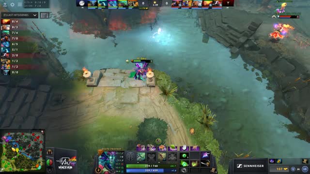 EHOME.Faith_bian takes First Blood on Oli~!