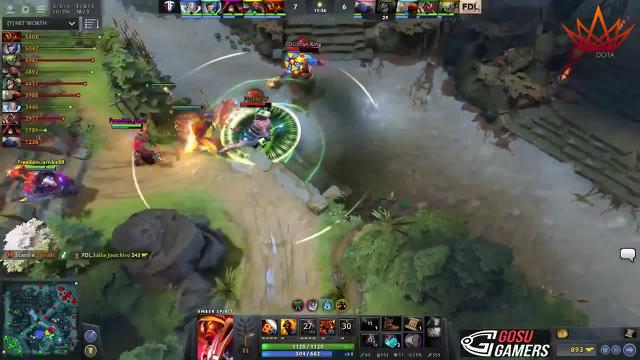 Team Freedom Dota 2 gets 3 kills!