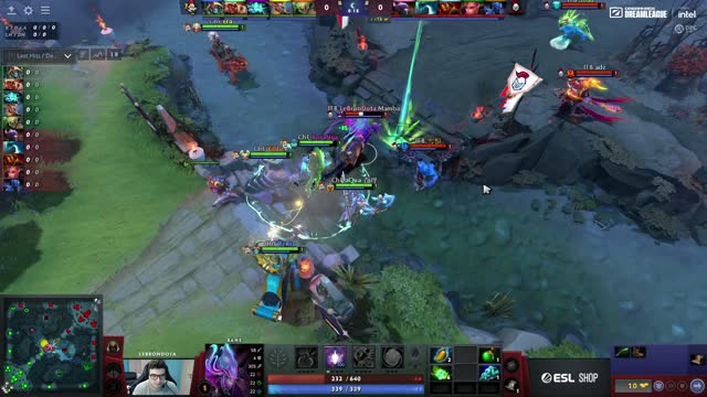 aQua takes First Blood on LeBronDota!