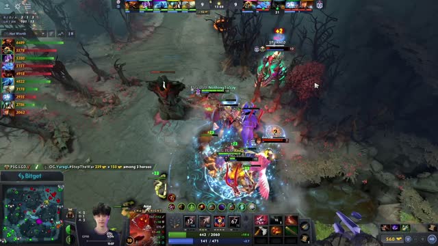 PSG.LGD.Ame gets a double kill!