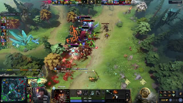 T1.23savage gets a double kill!