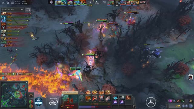 Topson gets a double kill!