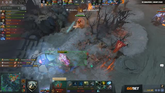 Topson's double kill leads to a team wipe!