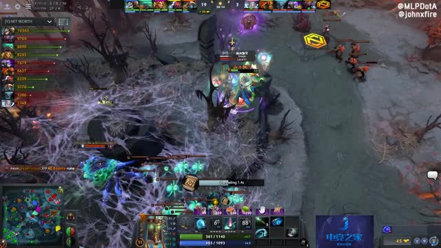 ti9 kills 涵冰飘雪!