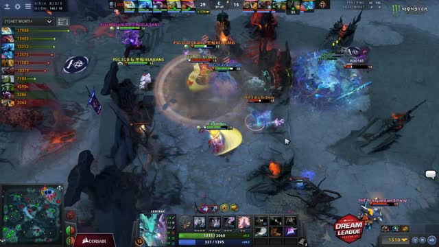 PSG.LGD gets 2 kills!