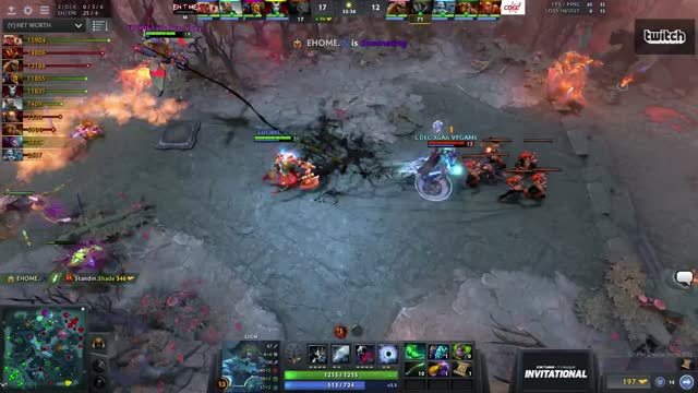 EHOME.Cty gets a double kill!