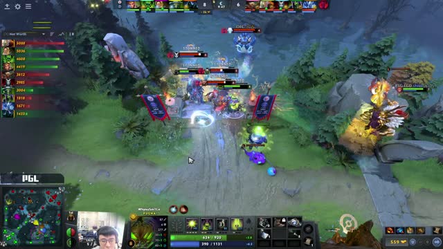 PSG.LGD gets 2 kills!