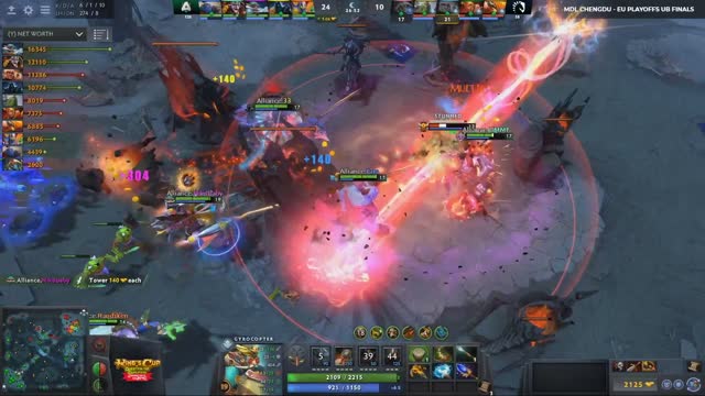 Mineski.Nikobaby kills Alliance.boxi!