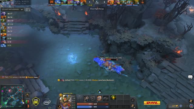 Fnatic.23savage kills TNC.kpii!