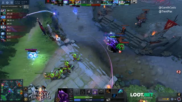 Gambit trades 2 for 1!