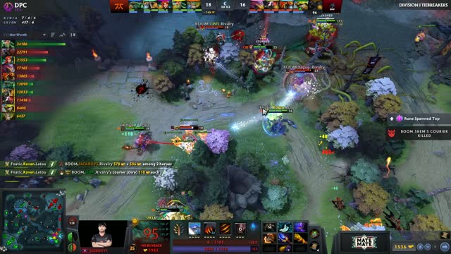 Fnatic.Raven gets a double kill!