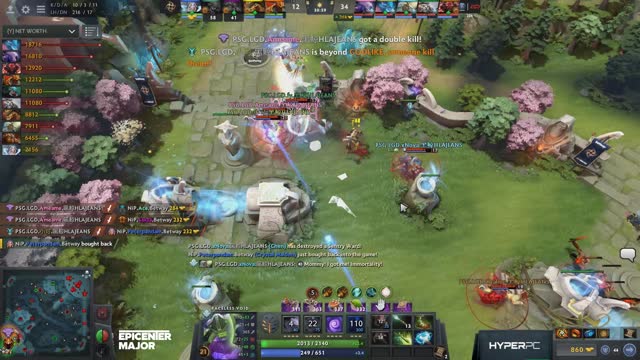 PSG.LGD gets 5 kills!