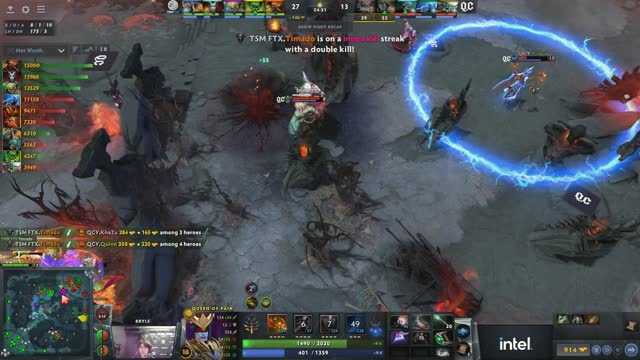 Timado gets a double kill!