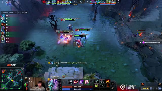 Vitaly kills PSG.LGD.NothingToSay!