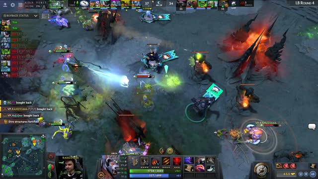 EG.Arteezy kills VP.No[o]ne-♥!