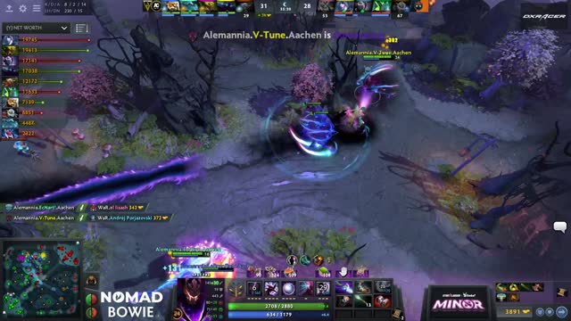 Na`Vi.LeBronDota gets a double kill!