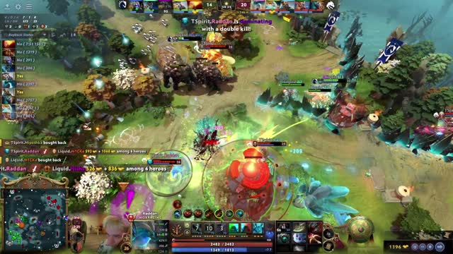 TSpirit.Yatoro's ultra kill leads to a team wipe!