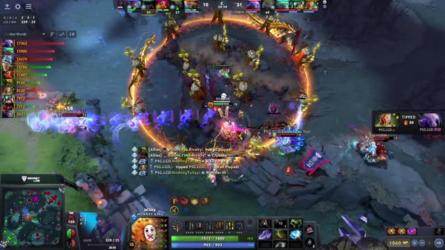 PSG.LGD.Ame kills BOOM.JACKBOYS!