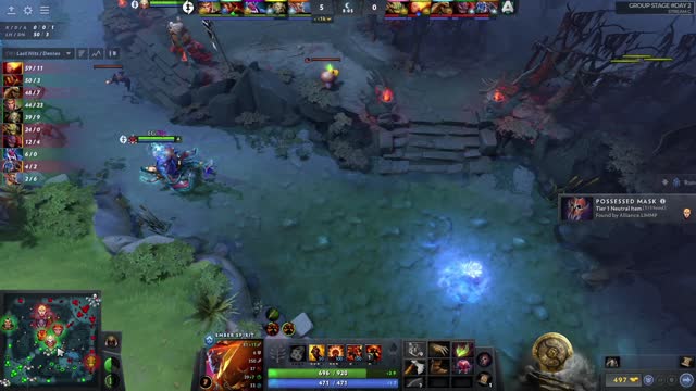 Arteezy kills Alliance.Fng!