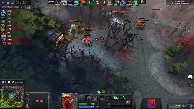 EHOME.hym takes First Blood on dark!