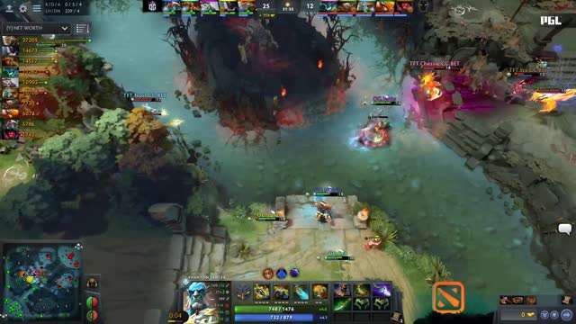 Topson gets a triple kill!