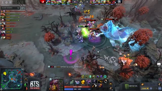 EG.Arteezy kills Pandas.MoonMeander!