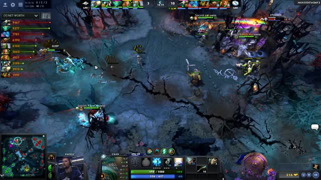 Secret.zai kills EG.Arteezy!