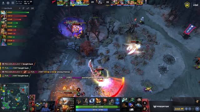 PSG.LGD gets 2 kills!