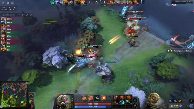 PSG.LGD.Faith_bian kills Beastcoast.K1 Hector!