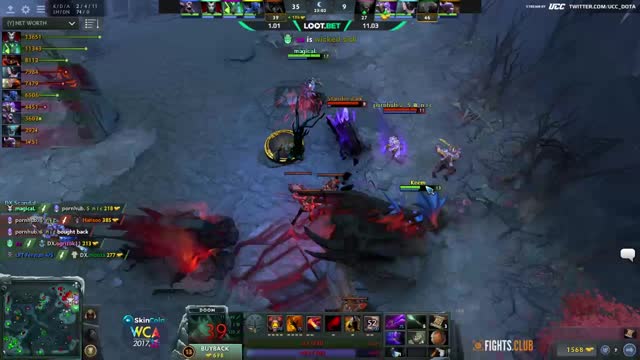 magicaL's ultra kill leads to a team wipe!